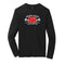 University Lacrosse VIT Tee Long Sleeve - Black - Player Logo - Top String Lacrosse