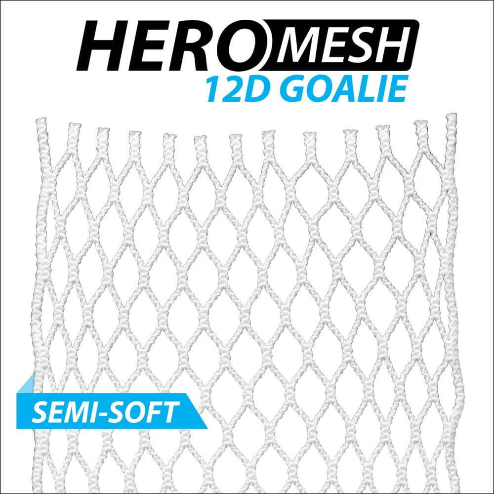 ECD Hero 12D Semi-Soft Lacrosse Goalie Mesh