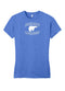 Fairmont District ® Women’s Fitted Very Important Tee ® - Royal - Top String Lacrosse
