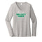 SF Women’s Soft Long Sleeve V-Neck - Grey - Top String Lacrosse