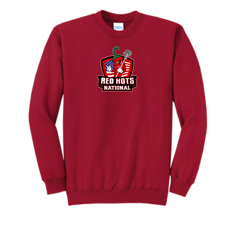 Red Hots National Core Fleece Crewneck Sweatshirt - Red