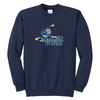 MYLA - Youth Core Fleece Crewneck Sweatshirt - Navy