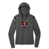 Red Hots Lacrosse New Era Ladies Heritage Blend Varsity Hoodie - Black