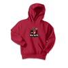 Red Hots Youth Core Fleece Pullover Hooded Sweatshirt - Red