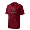 Red Hots Youth CamoHex Performance T-Shirt - Red