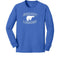 Fairmont Youth Long Sleeve T-Shirt - Royal - Top String Lacrosse