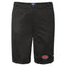 University Lacrosse Champion Mesh Pocket Short - Black - Top String Lacrosse