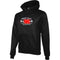 University Lacrosse Champion Powerblend Hooded Sweatshirt - Black - Top String Lacrosse