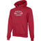 North Hills Lacrosse Champion Powerblend Hooded Sweatshirt - Red - Top String Lacrosse