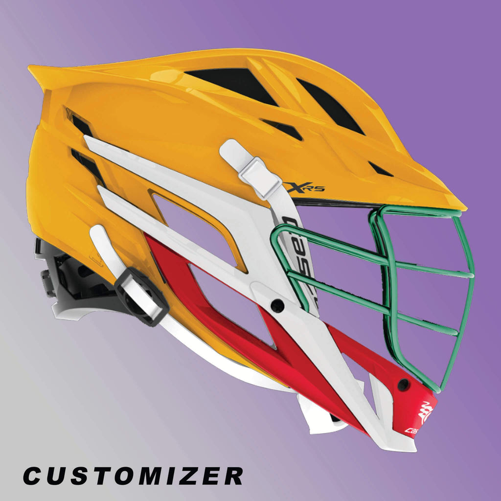 Cascade XRS Custom YOUTH Lacrosse Helmet | Top String Lacrosse