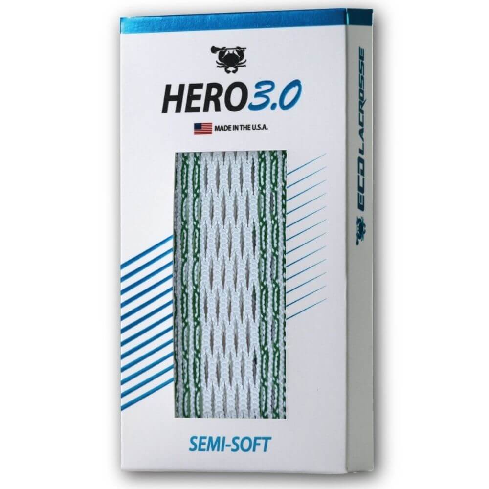 ECD Hero 3.0 Colors Storm Striker Lacrosse Mesh - Top String Lacrosse