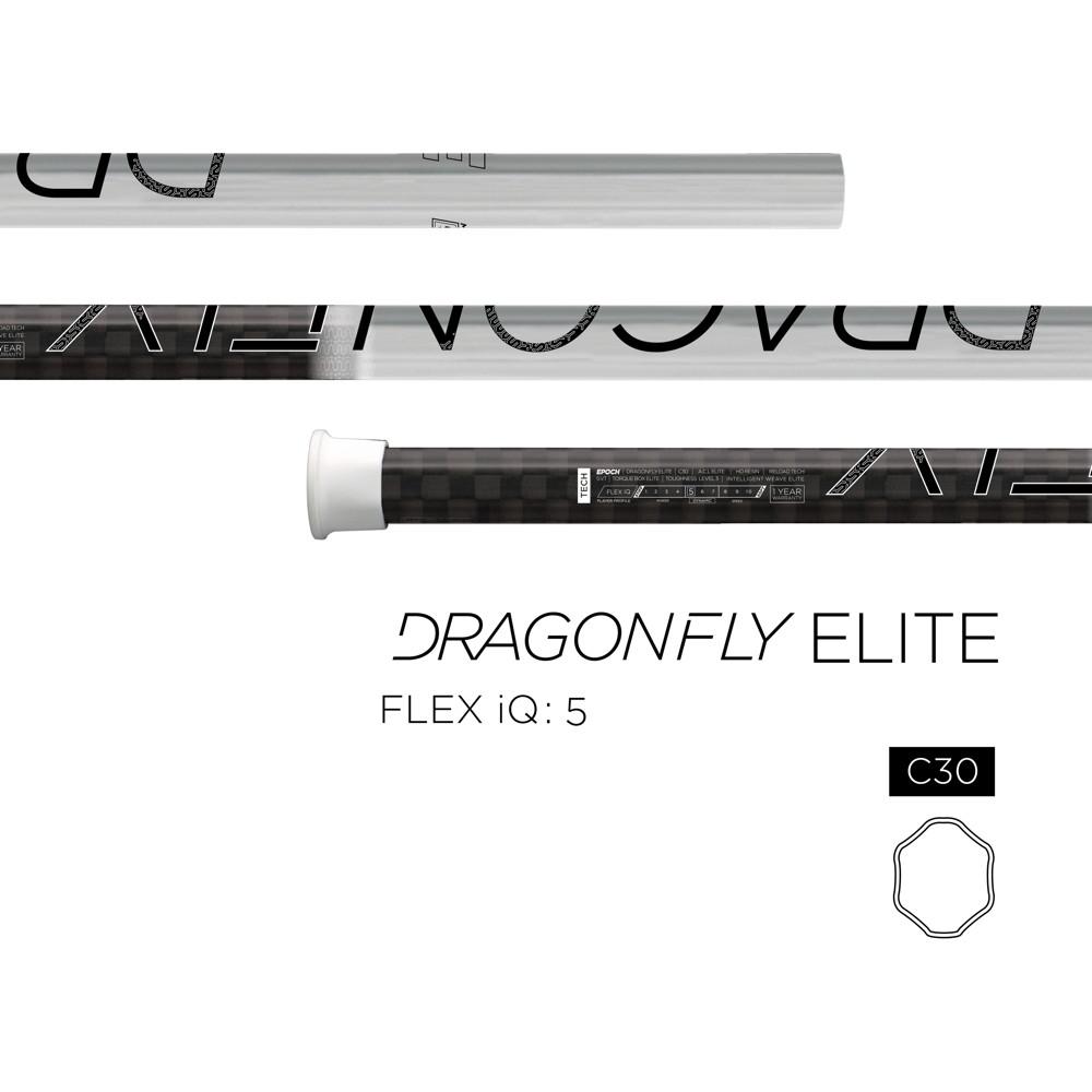 Epoch Dragonfly Elite C30 iQ5 White Composite Attack Lacrosse Shaft