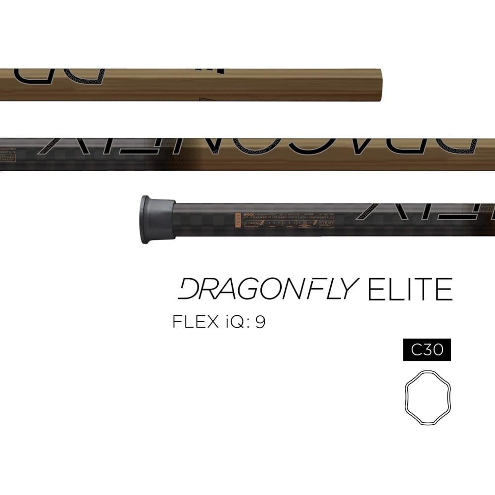 Epoch Dragonfly Elite C30 iQ9 Gold Composite Attack Lacrosse Shaft