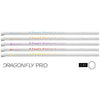 Epoch Dragonfly Pro C30 iQ5 Techo-Color LE Attack Lacrosse Shaft - White/Red