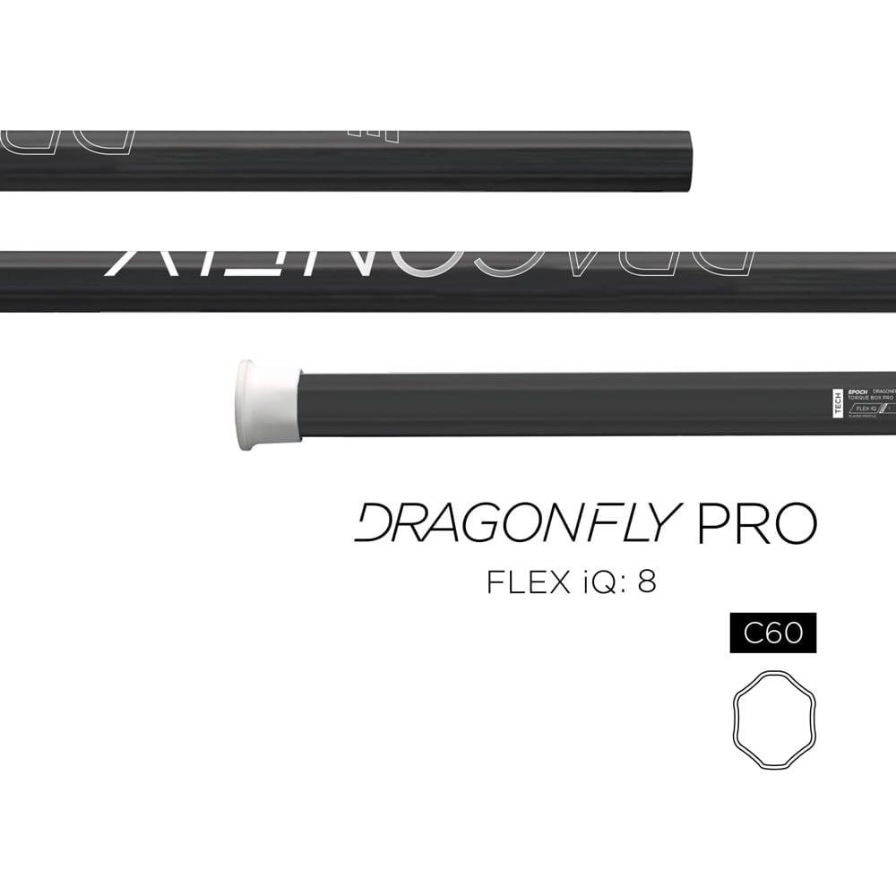 Epoch Dragonfly Pro C60 iQ8 Composite Defense Lacrosse Shaft