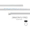 Epoch Dragonfly Pro C60 iQ8 Techno-Color LE Defense Lacrosse Shaft - White/Blue - Top String Lacrosse
