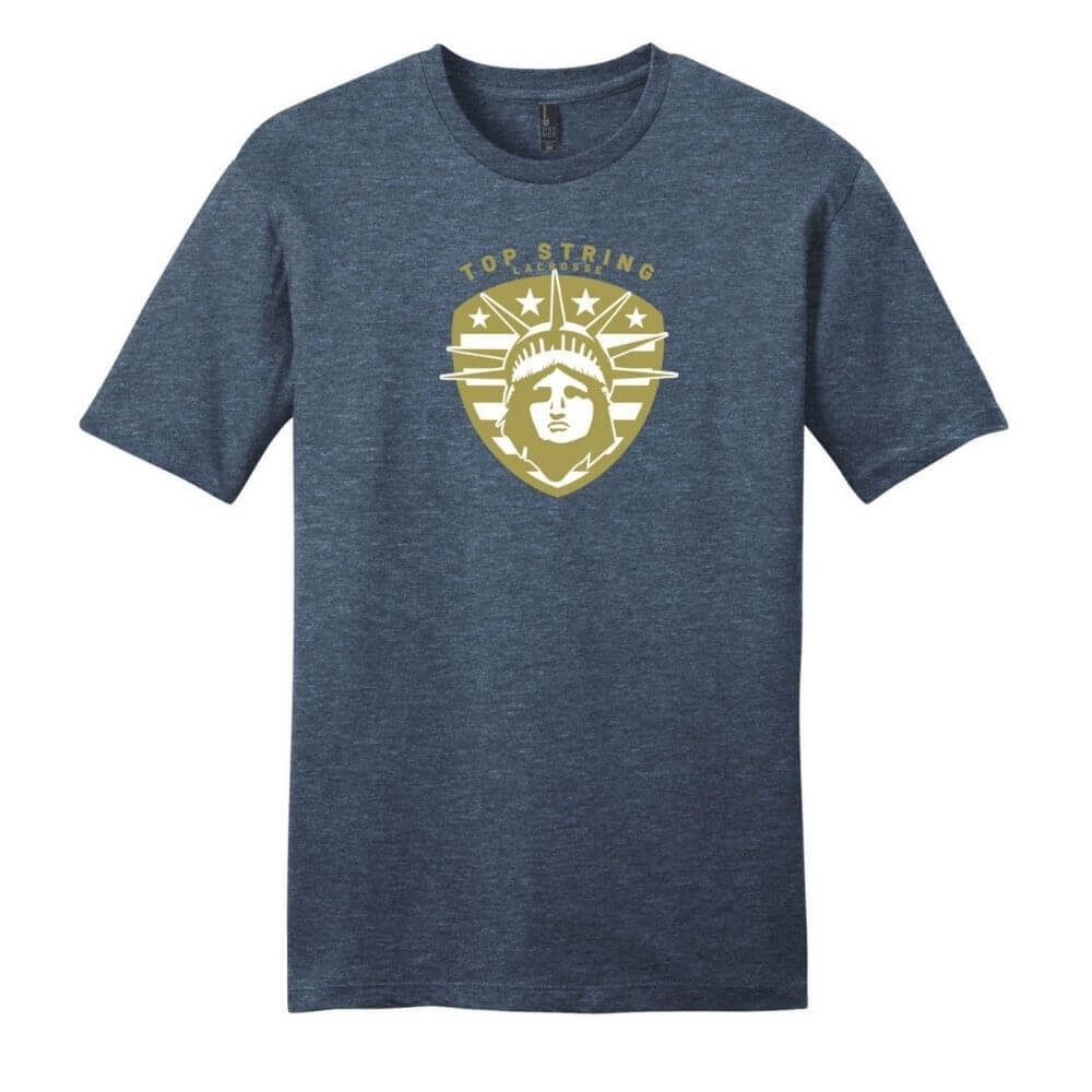 Top String Lacrosse Lady Liberty T-Shirt