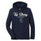 Top String Lacrosse Long Sleeve Hooded T-Shirt - Navy - Top String Lacrosse