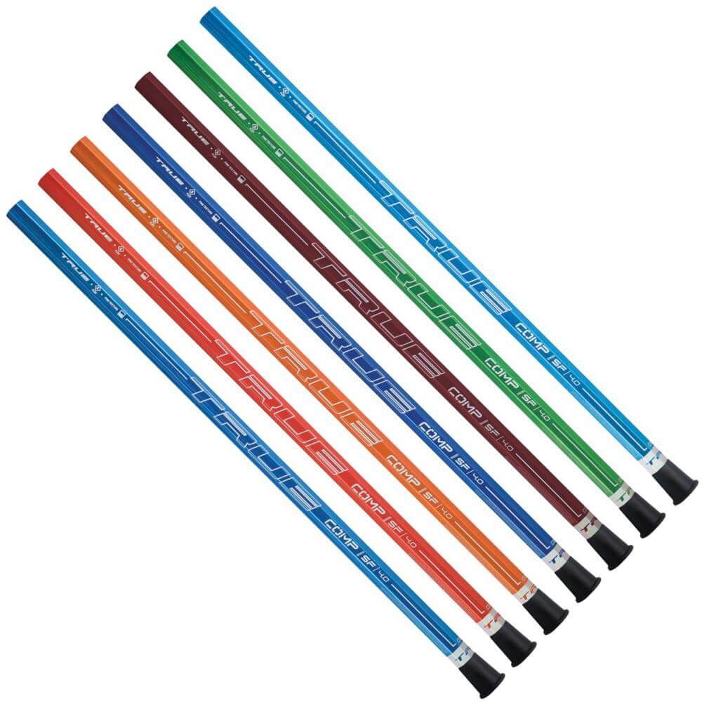 TRUE Comp 4.0 Flex 6 LE Colors Composite Attack Lacrosse Shaft - Top String Lacrosse
