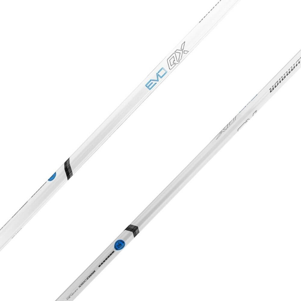 Warrior Evo QX Carbon Lacrosse Shaft - Defense - Top String Lacrosse