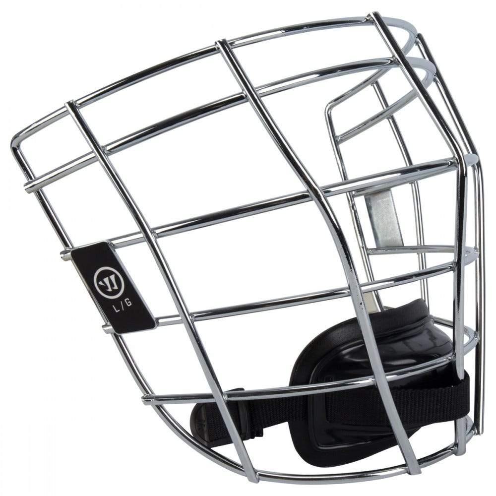 Warrior Fatboy Box Lacrosse Cage Face Mask 2.0 with Chin Strap | Top String Lacrosse
