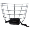 Warrior Fatboy Box Lacrosse Cage Face Mask 2.0 with Chin Strap - Chrome