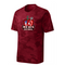 Red Hots National Youth CamoHex Performance T-Shirt - Red - Top String Lacrosse