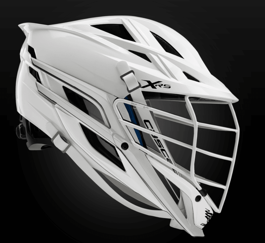 Cascade XRS Lacrosse Helmet - White Shell - White Facemask