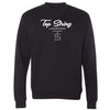 Top String Lacrosse Crewneck Sweatshirt - Black