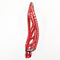 ECD Dyed Ion Lacrosse Head - Red - Top String Lacrosse