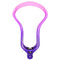 ECD Dyed Mirage 2.0 Lacrosse Head - Pink/Purple - Top String Lacrosse