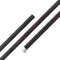Epoch Dragonfly Elite II Techno-Color C60 iQ8 Composite Defense Lacrosse Shaft - Red - Top String Lacrosse