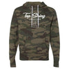 Top String Lacrosse Forest Camo Hoodie
