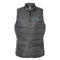 MYLA - Women's Lacrosse Adidas Vest Jacket - Grey - Top String Lacrosse