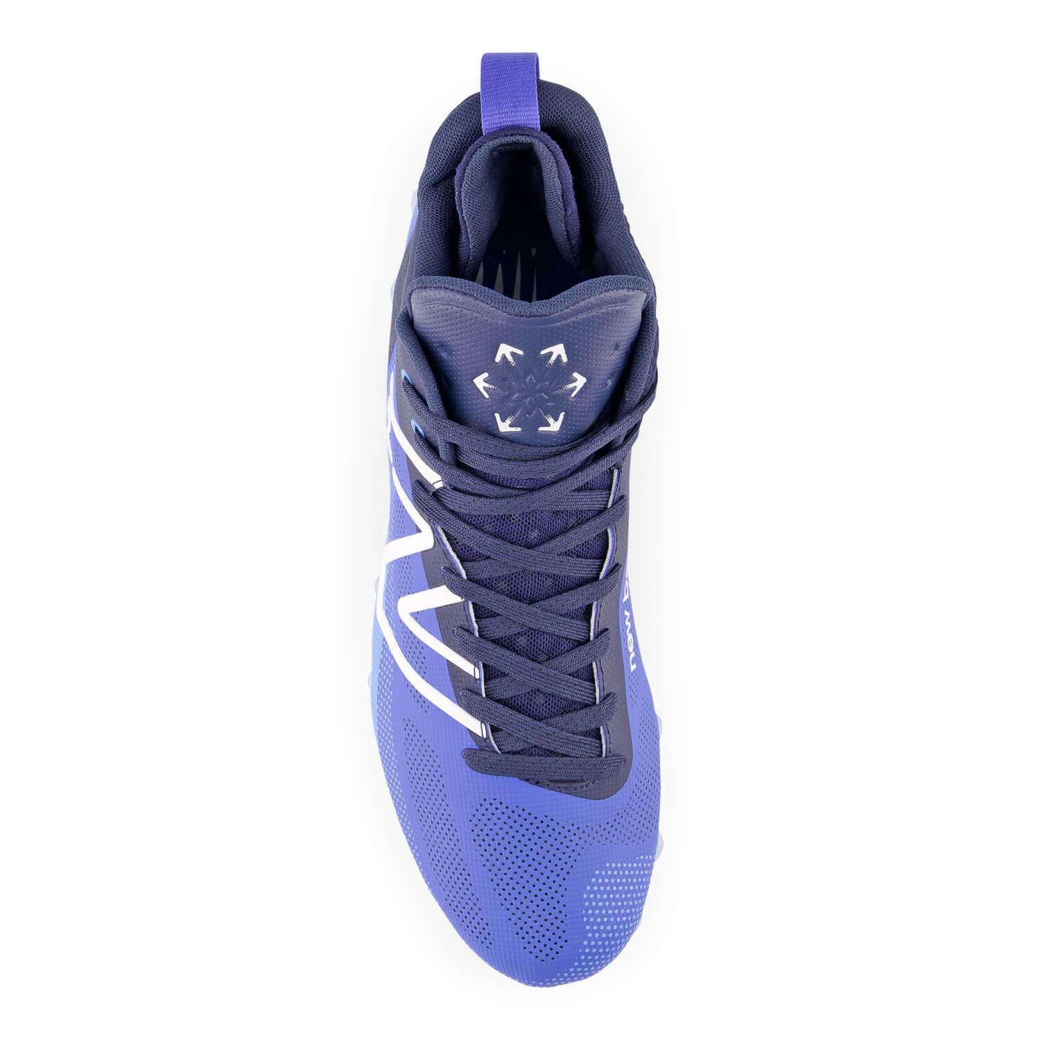 New Balance Freeze 4 Lacrosse Cleats - Blue - Top String Lacrosse