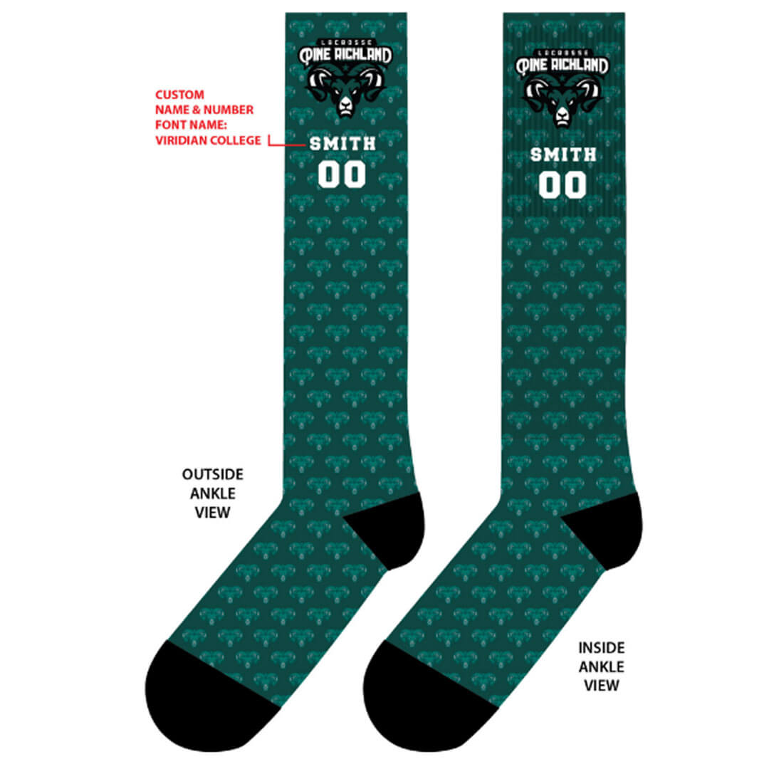 PRYL Custom Lacrosse Socks