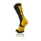 TCK Baseline 3.0 Crew Lacrosse Sock - Black/Gold - Top String Lacrosse