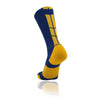 TCK Baseline 3.0 Crew Lacrosse Sock - Navy Blue/Gold