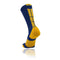 TCK Baseline 3.0 Crew Lacrosse Sock - Navy Blue/Gold - Top String Lacrosse