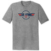 Top String Lacrosse Top Flight T-Shirt - Grey